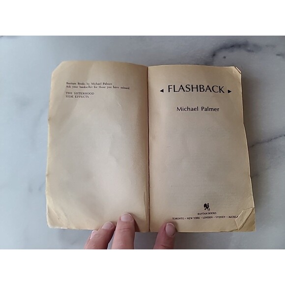 Flash Back By Michael Palmer Paperback - Picture 3 of 10